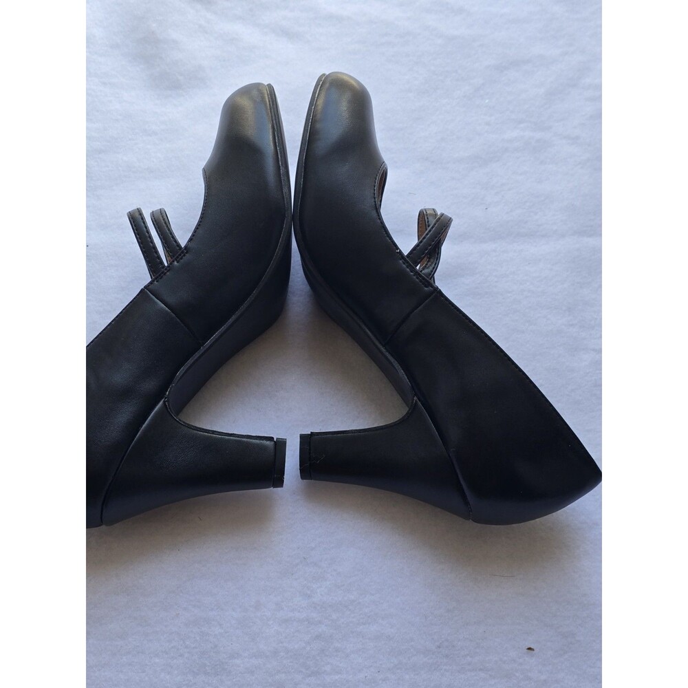 Journee Collection Womens Black Windy Mary Jane Pumps Size 9 - Picture 6 of 14